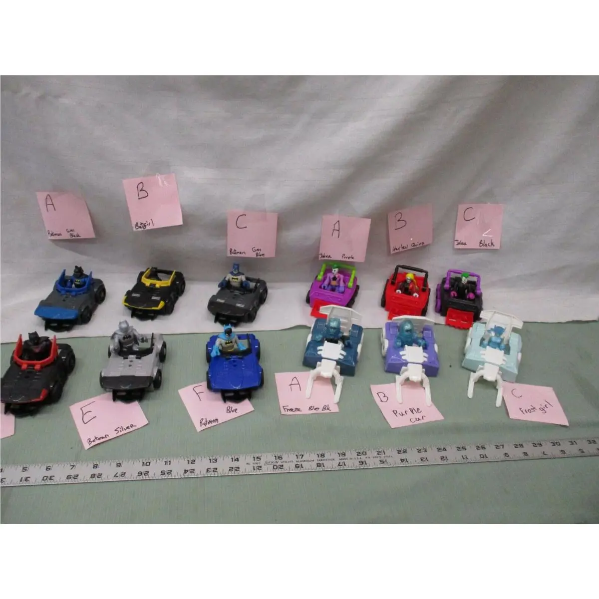 Fisher Price Imaginext DC Slammers Cars Super Set Batman Action Figures Toy