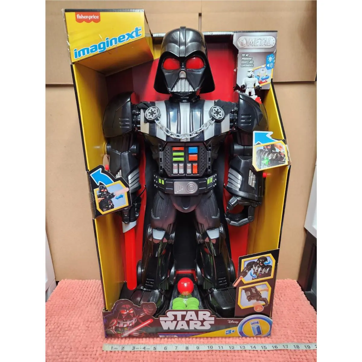 Fisher Price Imaginext Disney Star Wars Darth Vader Bot Figure Playset 27