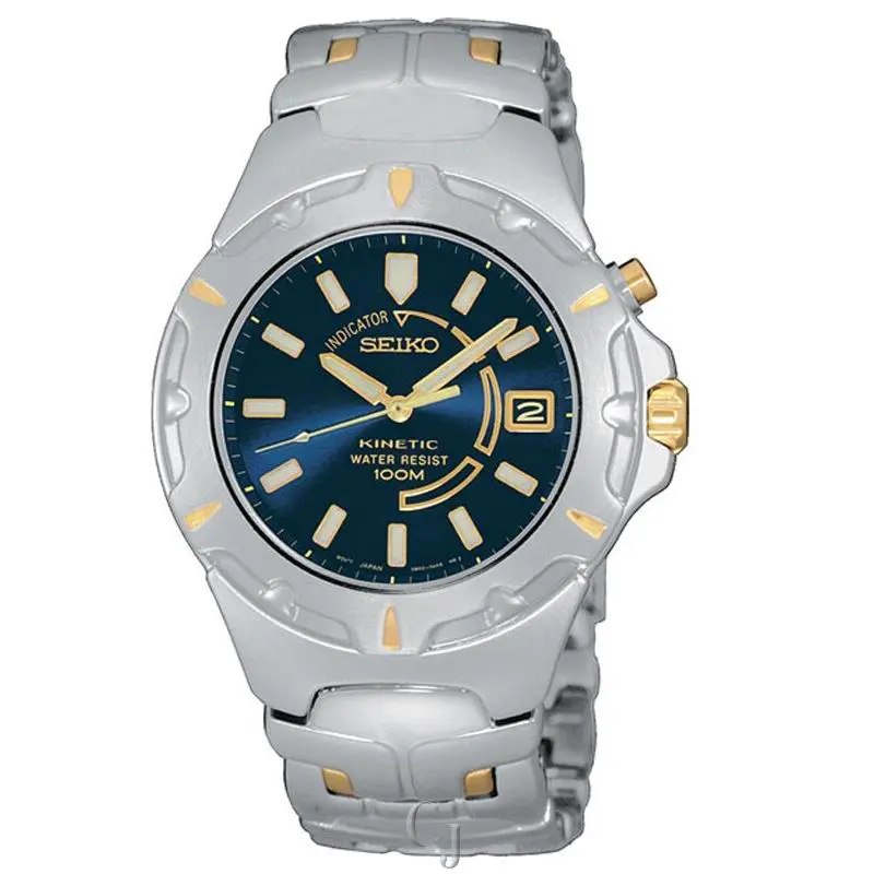 Seiko Kinetic Blue Dial Men’s Watch SKA042