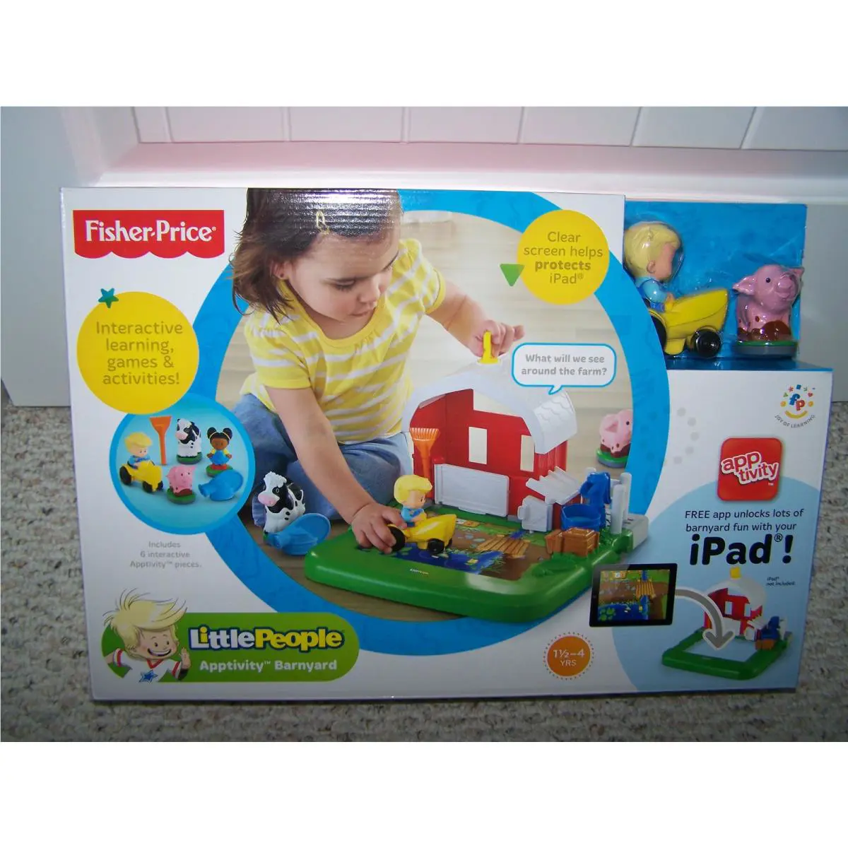 Fisher Price Little People Activity Apptivity Barnyard