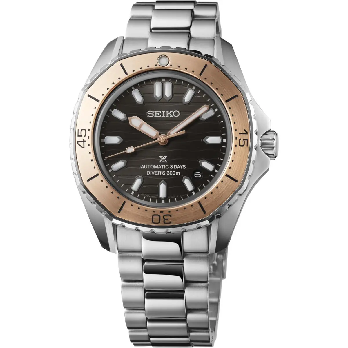 Seiko Prospex Sea Diver 300mm Gray Dial Made in Japan Automatic Watch SPB485