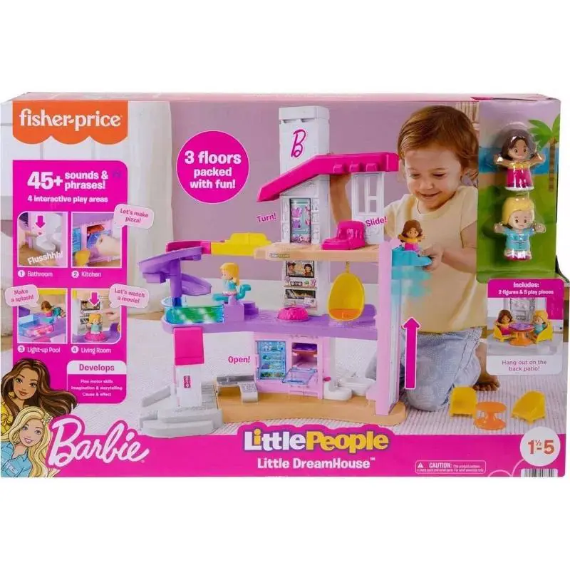 Fisher Price Little People Barbie Little Dreamhouse Playset