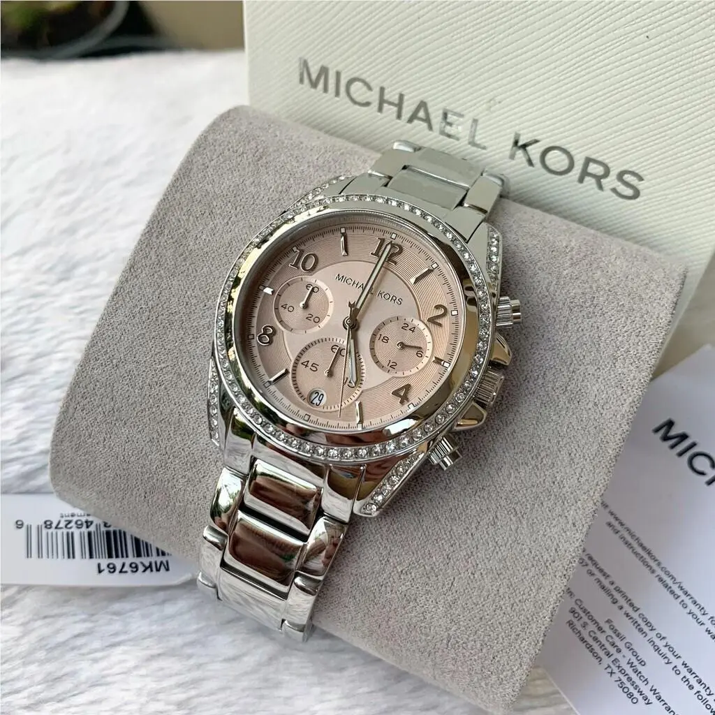Michael Kors MK6761 Blair Quartz Watch with Stainless Steel Strap