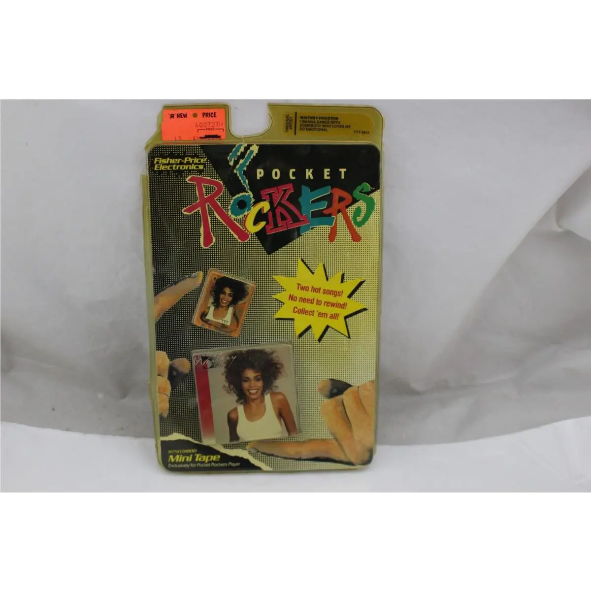 1988 Fisher Price Pocket Rockers Whitney Houston I Wanna Dance with Somebody