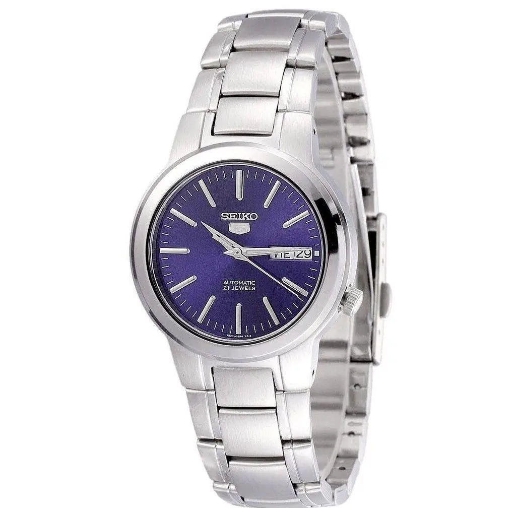 Seiko 5 Automatic 21 Jewels Stainless Steel Dress SNKA05K1 Men`s Watch