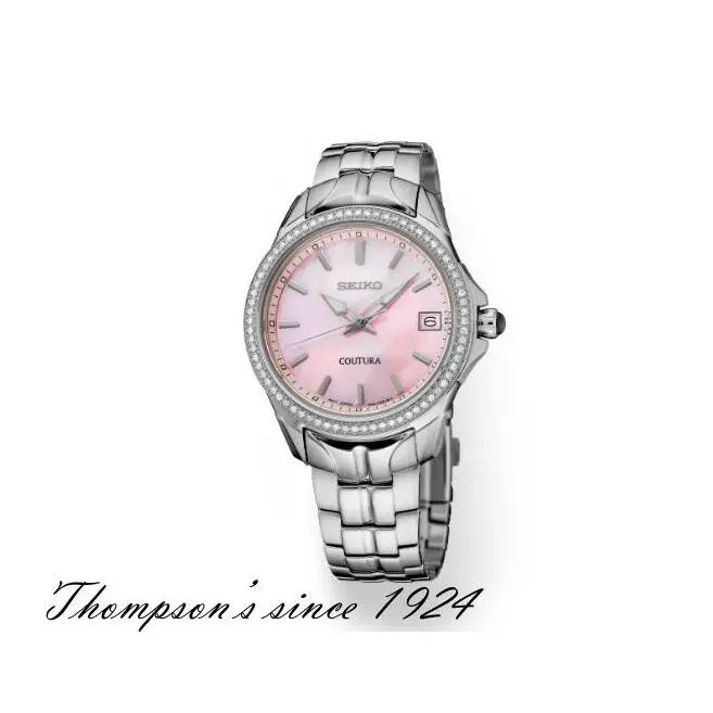 Seiko Coutura SUR589 Pink Dial