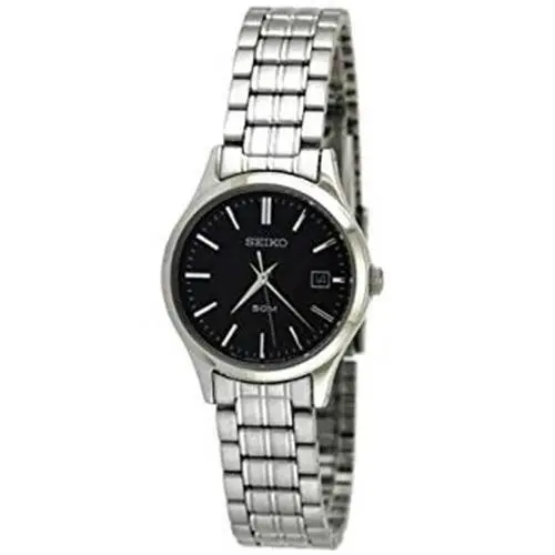 Stainless Steel Bracelet Women`s Quartz Watch SXDC41 by Seiko