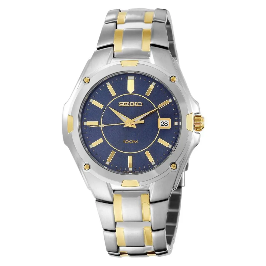 Seiko Men`s SGEE60 Two-tone Dress Watch