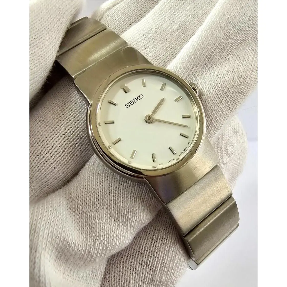 Seiko Quartz Stainless Steel Unisex Watch SJB759P