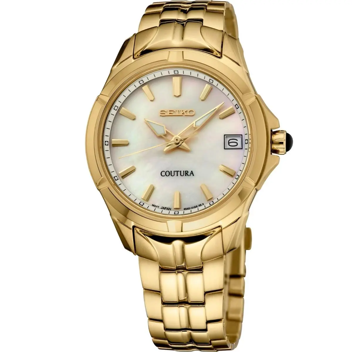 Coutura Mother of Pearl Dial Womens Watch SUR588 by Seiko