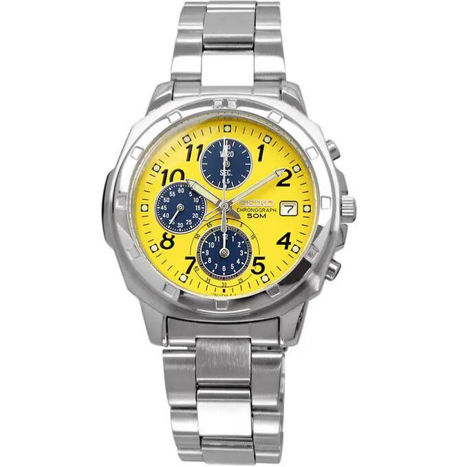 Seiko SND409 Chronograph 38mm Japanese Model - Ships From US