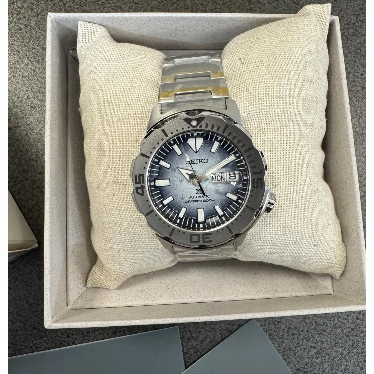 Seiko Men`s Automatic Prospex Monster Watch SRPG57 Made In Japan