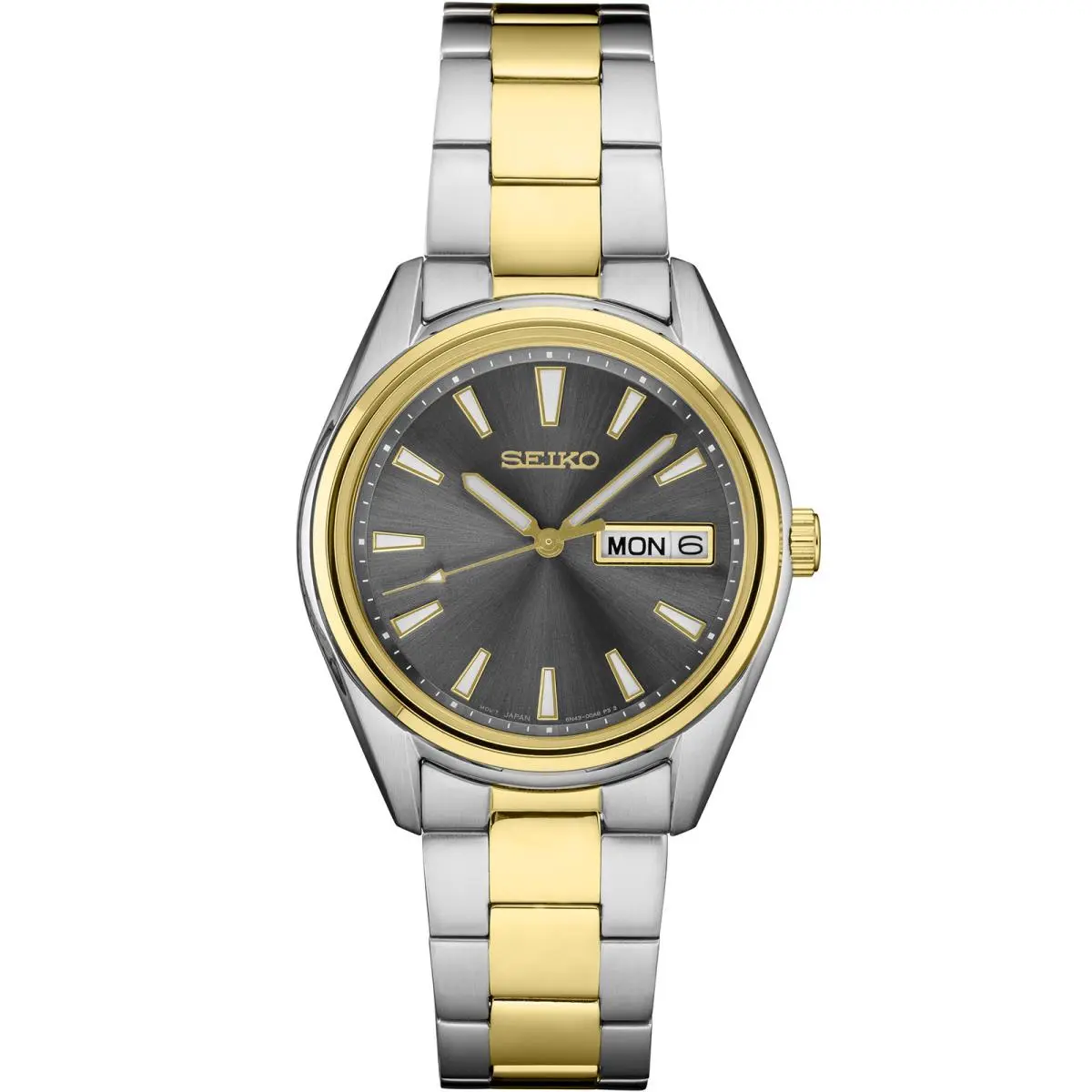 Seiko Women`s Quartz Essentials Watch Two Tone Watch SUR348 - Quartz