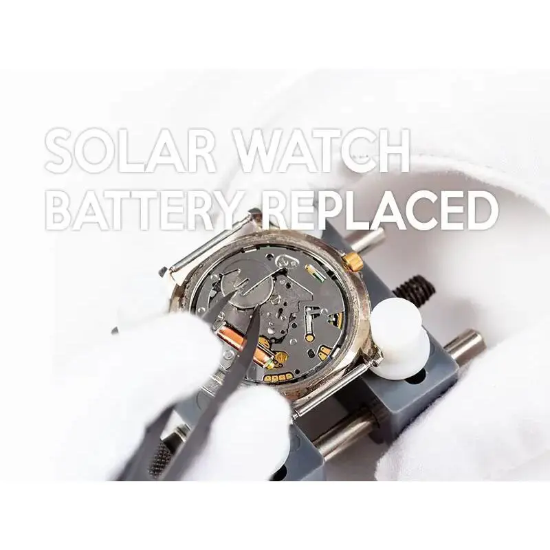 Seiko Solar Battery Replacement Watch Service V172 V174 V175 V176 VX33