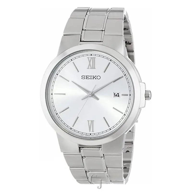 Stainless Steel Silver Dial Watch SGEG41 by Seiko