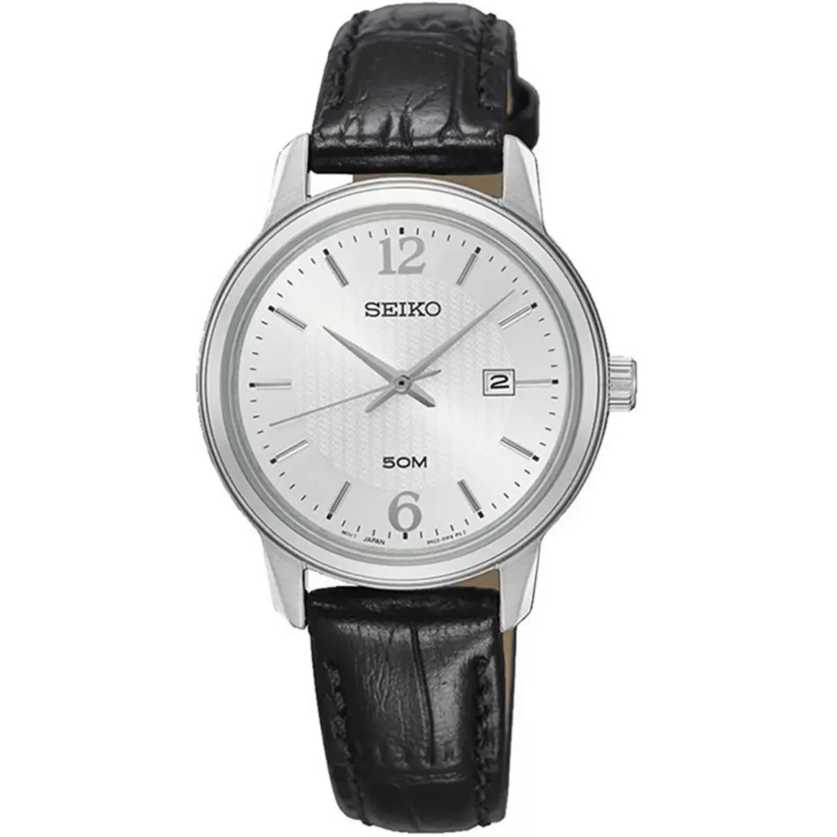 Seiko SUR659P1 Ladies Dress Quartz Movement Stainless Silver Tone Strap 50m WR