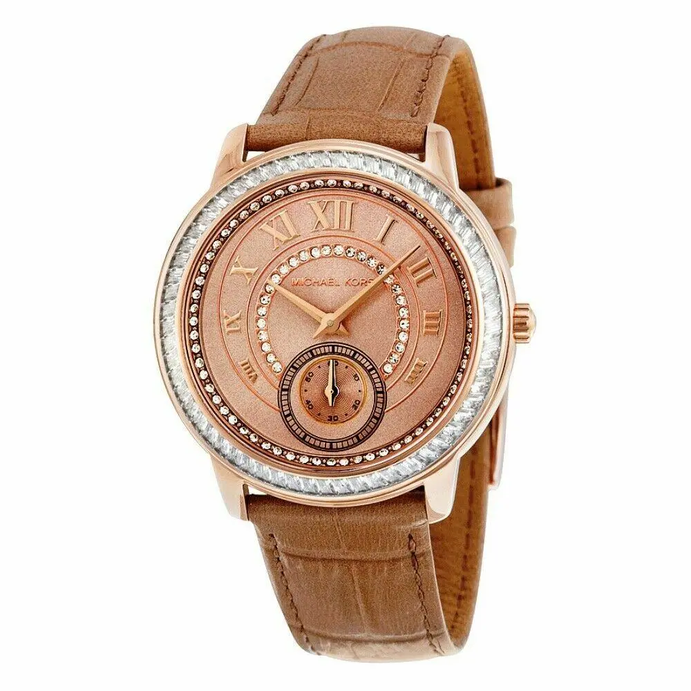 Michael Kors MK2448 Madelyn Rose Gold-tone Watch F1290