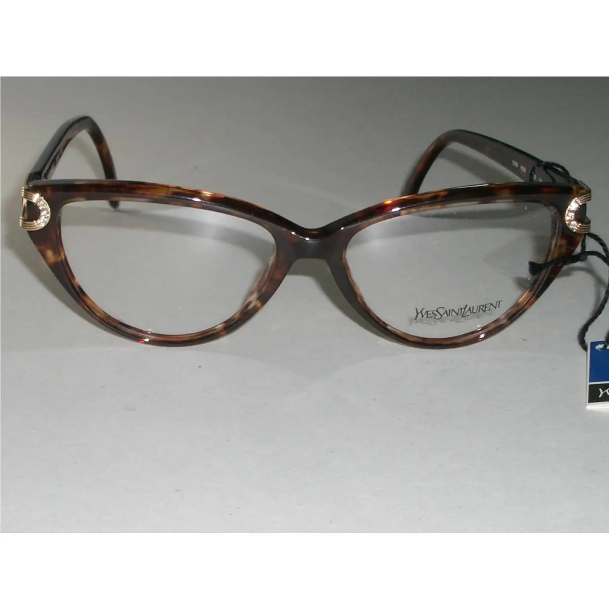 5006 Y506 55 16 135 Tortoise Cats Eye Eyeglasses Frames by Yves Saint Laurent