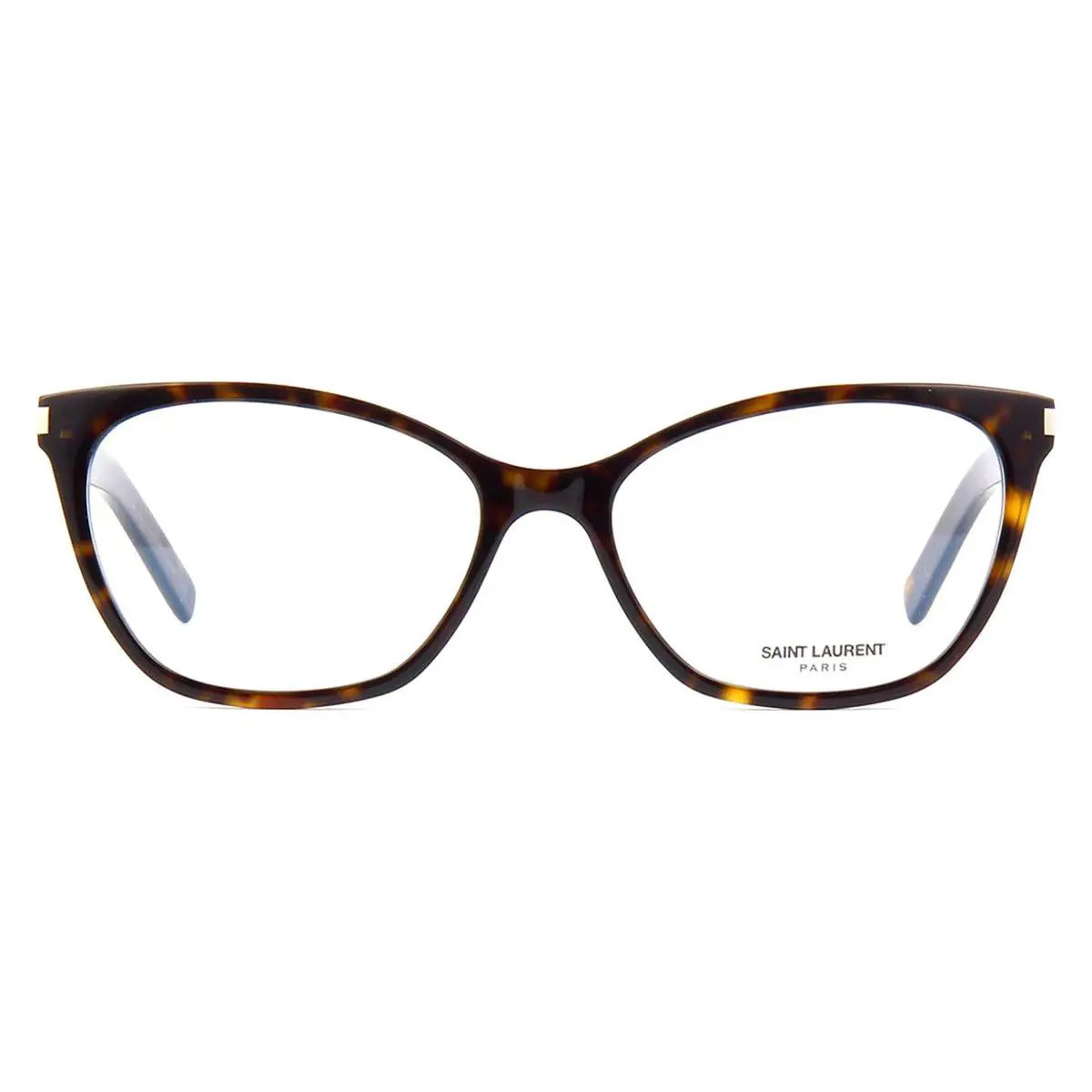 Saint Laurent SL 287 Slim Eyeglasses Women Havana Cat Eye 54