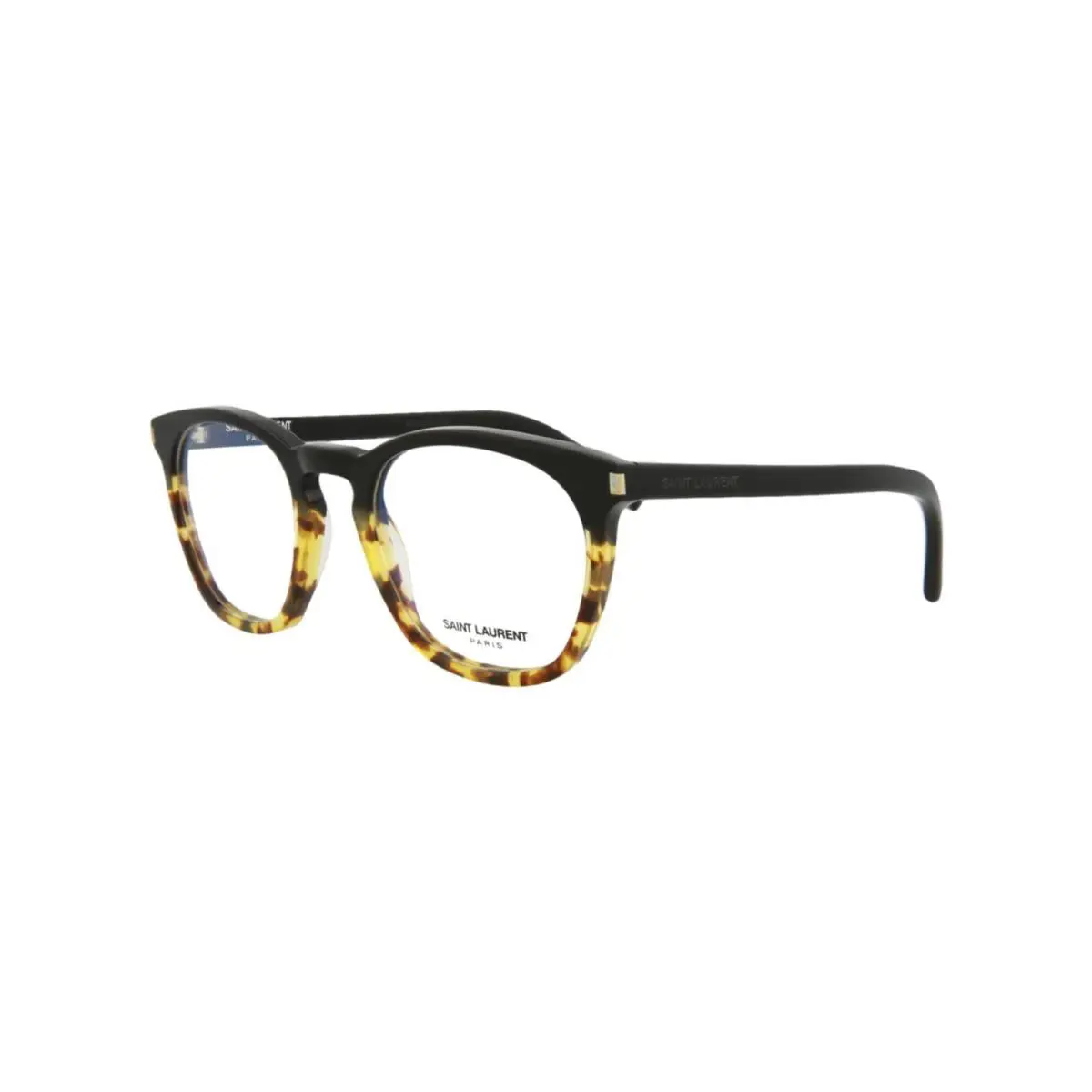Saint Laurent SL-30 009 Black Tortoise Eyeglasses 51/23/140