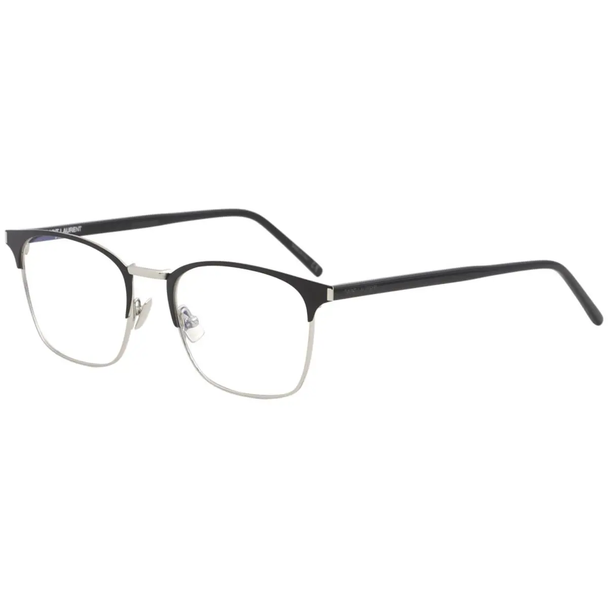 Saint Laurent SL224 002 Eyeglasses Men`s Black Full Rim Optical Frame 52mm