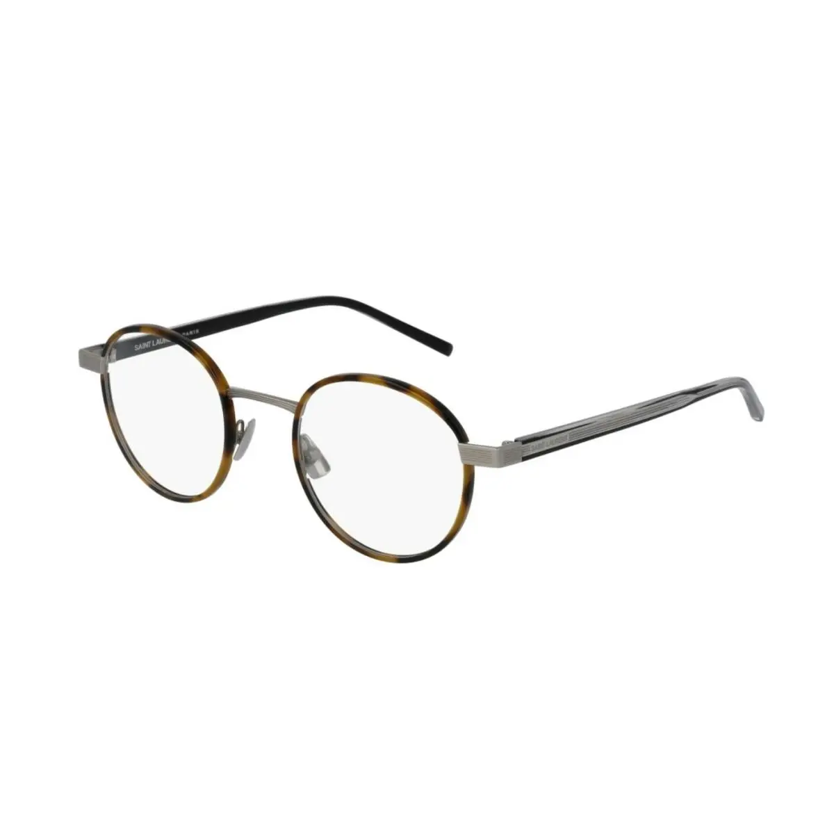 Saint Laurent SL 125 Black Silver 001 Eyeglasses by Yves Saint Laurent