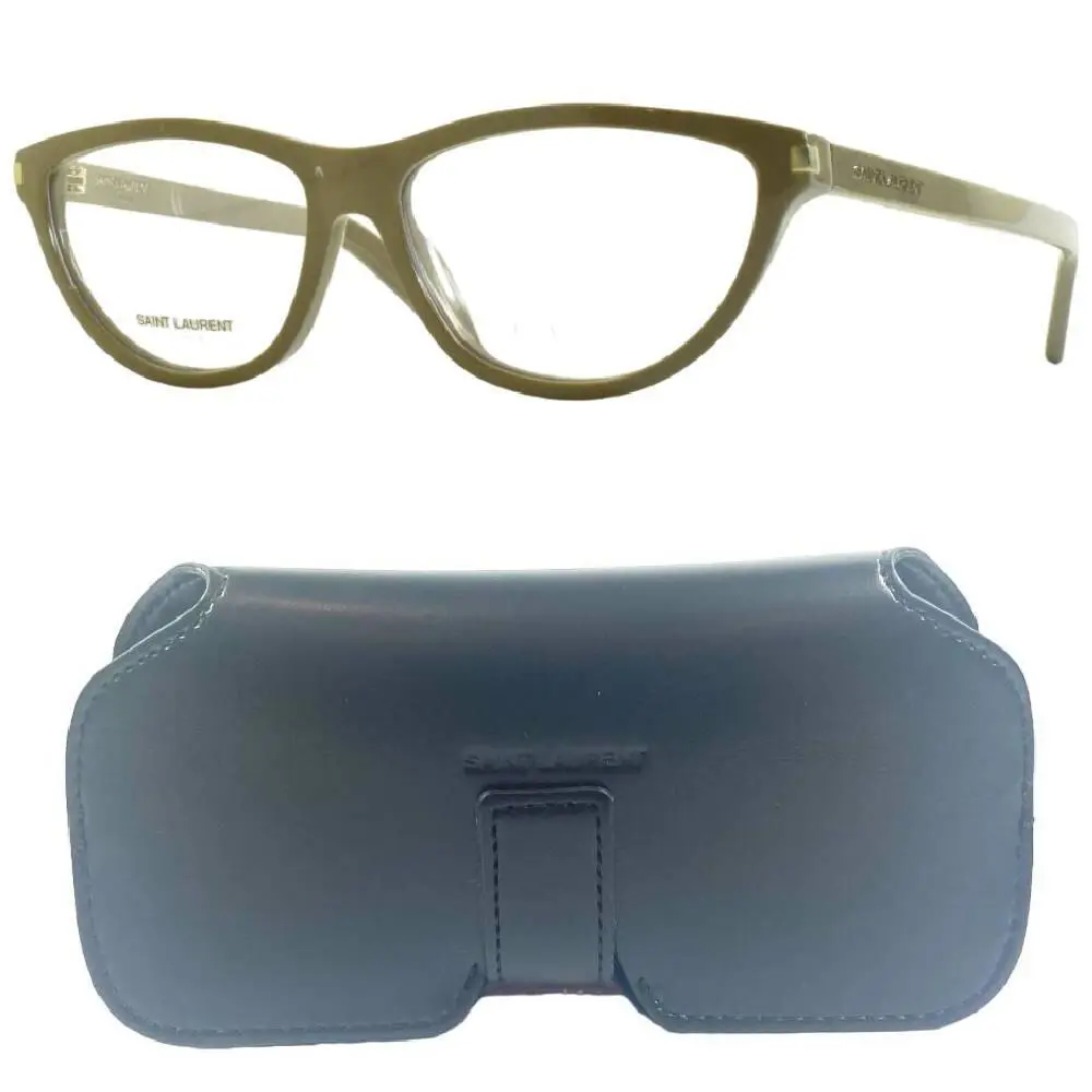 Yves Saint Laurent SL 69 Grey Cateye Full Rim Womens Optical Frames Eyeglasses - Frame: Gray