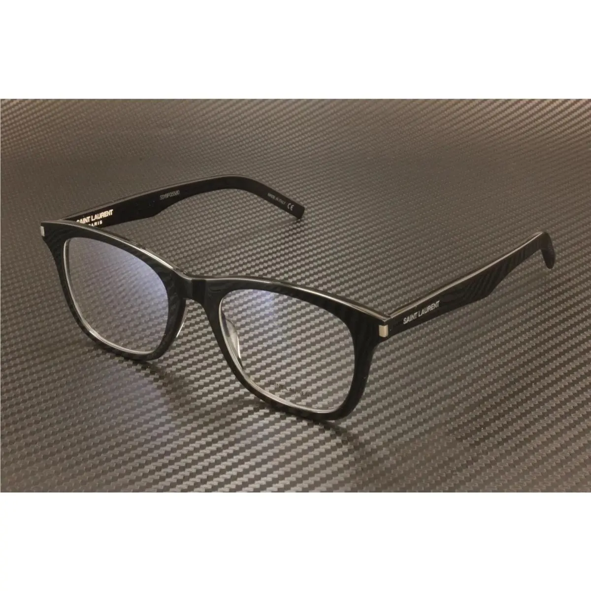 Saint Laurent SL 286 Slim 001 Black 50mm Women Eyeglasses by Yves Saint Laurent