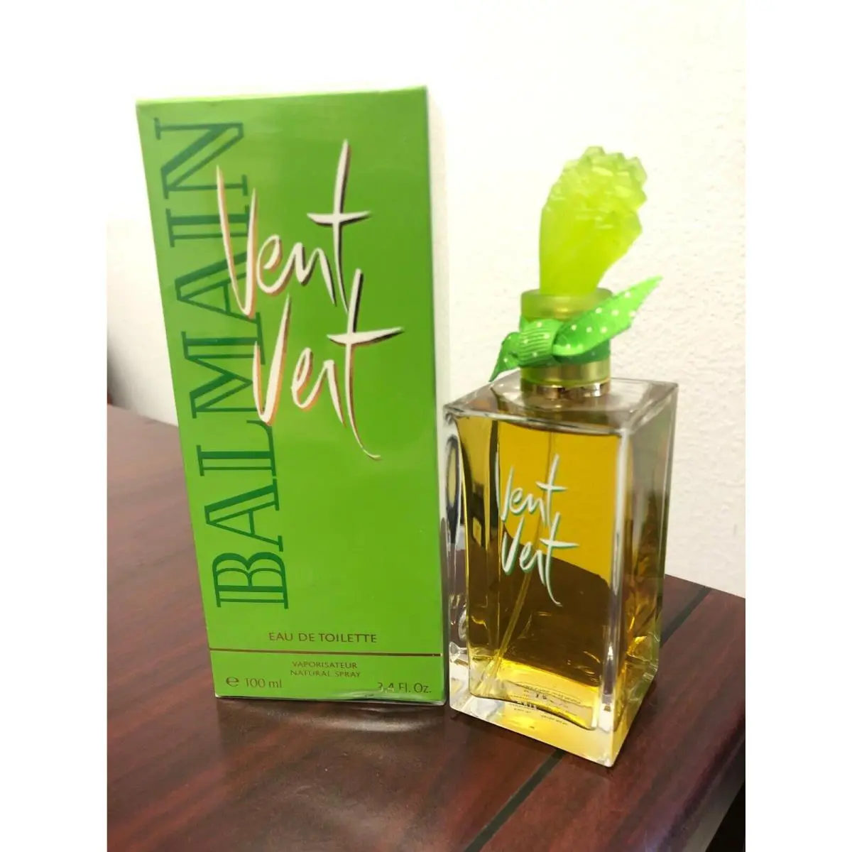Vent Vert by Balmain 3.4 FL oz / 100 ML Eau De Toilette Spray Box