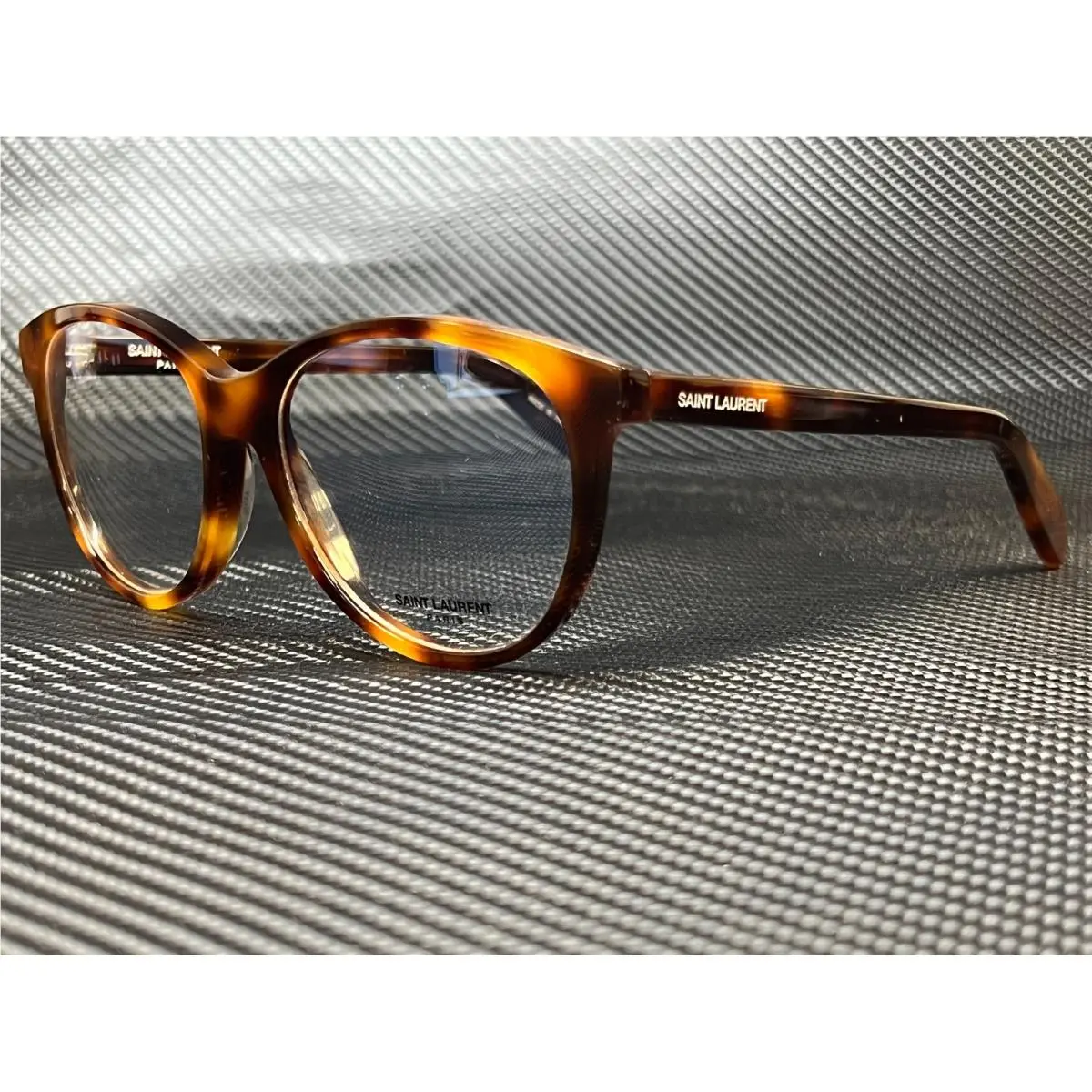 Saint Laurent SL 163 002 Havana Women Eyeglasses Frame 53-16 by Yves Saint Laurent