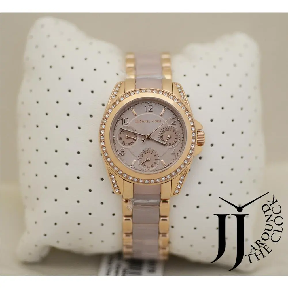 Women`s Mini Blair Rose Gold Stainless Steel Watch MK6175 by Michael Kors