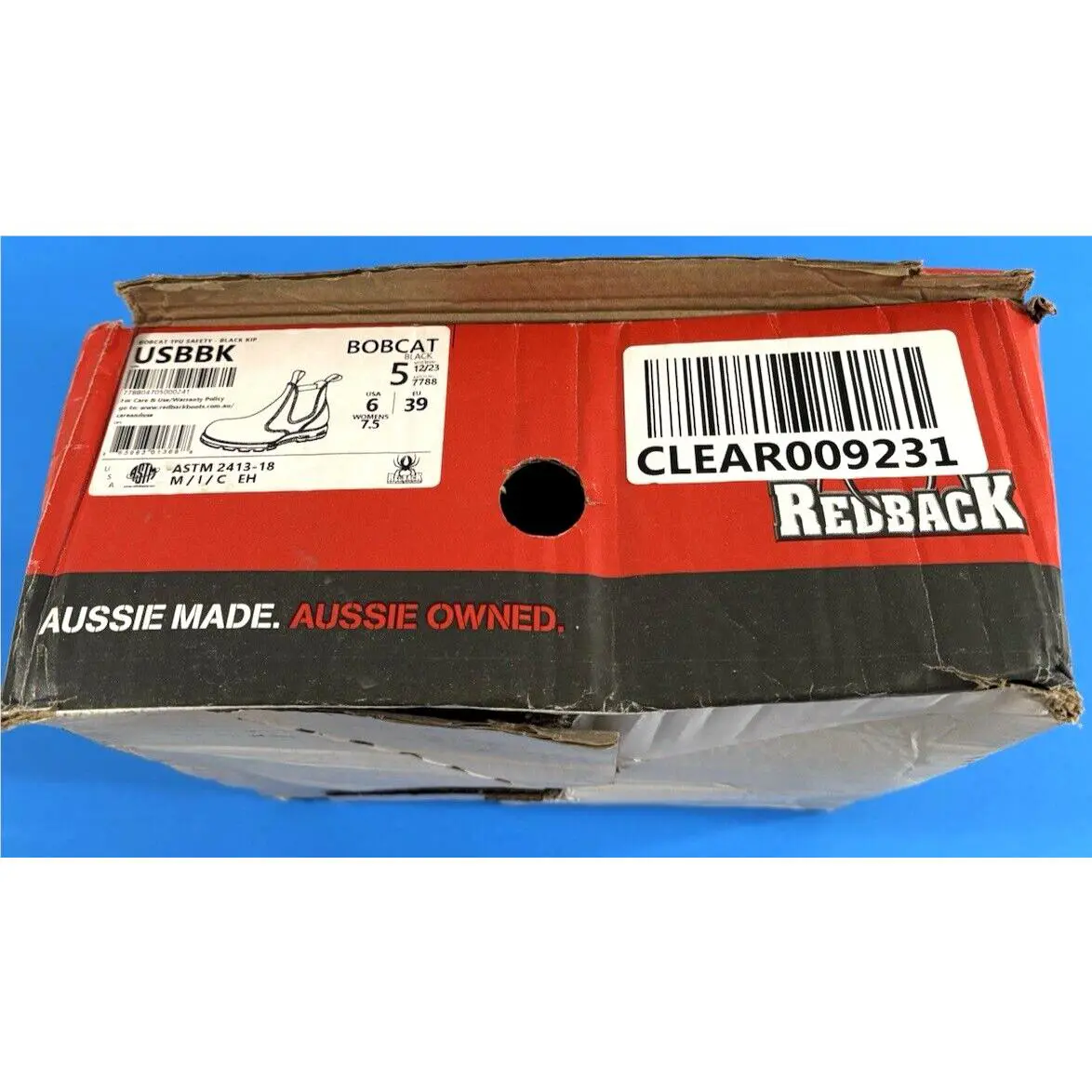 Redback shoes - BOBCAT TPU SAFETY TOE - BOBCAT TPU SAFETY TOE - Black (UPC: 883983013898) 4