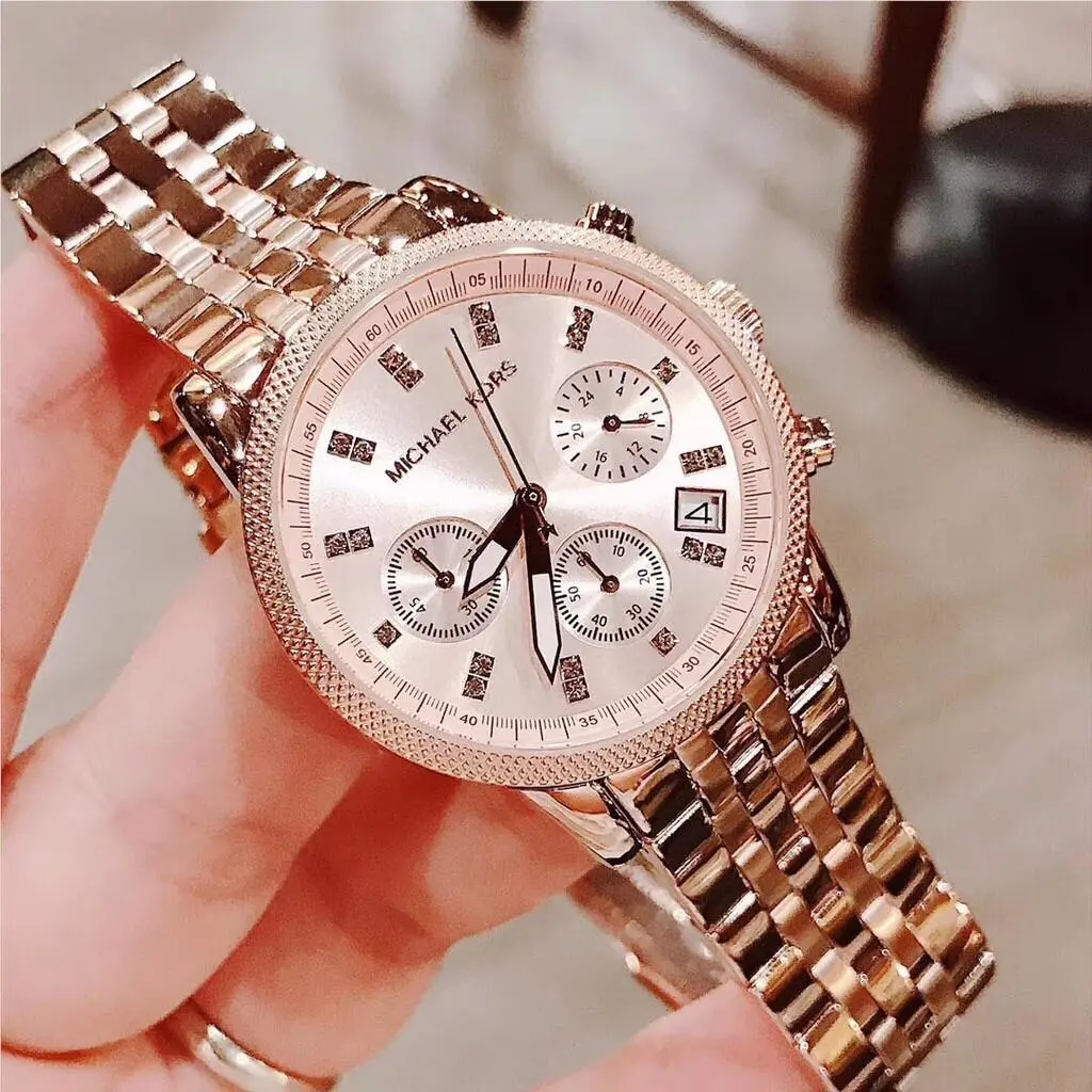 MK5026 Women`s Watch 36mm Analog Stainless Steel Bracelet 100M D240 by Michael Kors