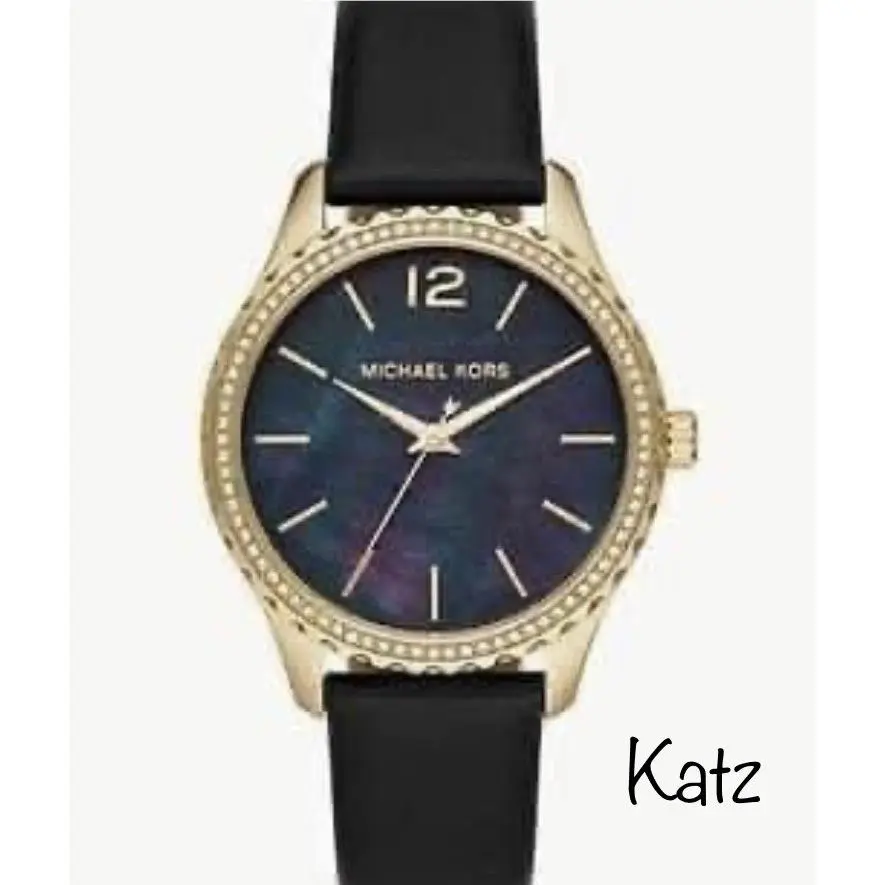 - Women`s Layton Watch - Gold/crystals - MK2911 - -retail P$200 by Michael Kors