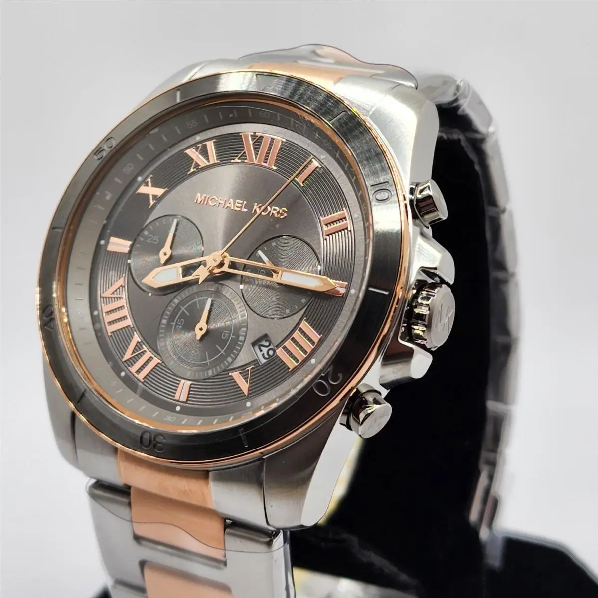 Men`s Watch Alek Chronograph Two-tone Stainless Steel MK8902 by Michael Kors