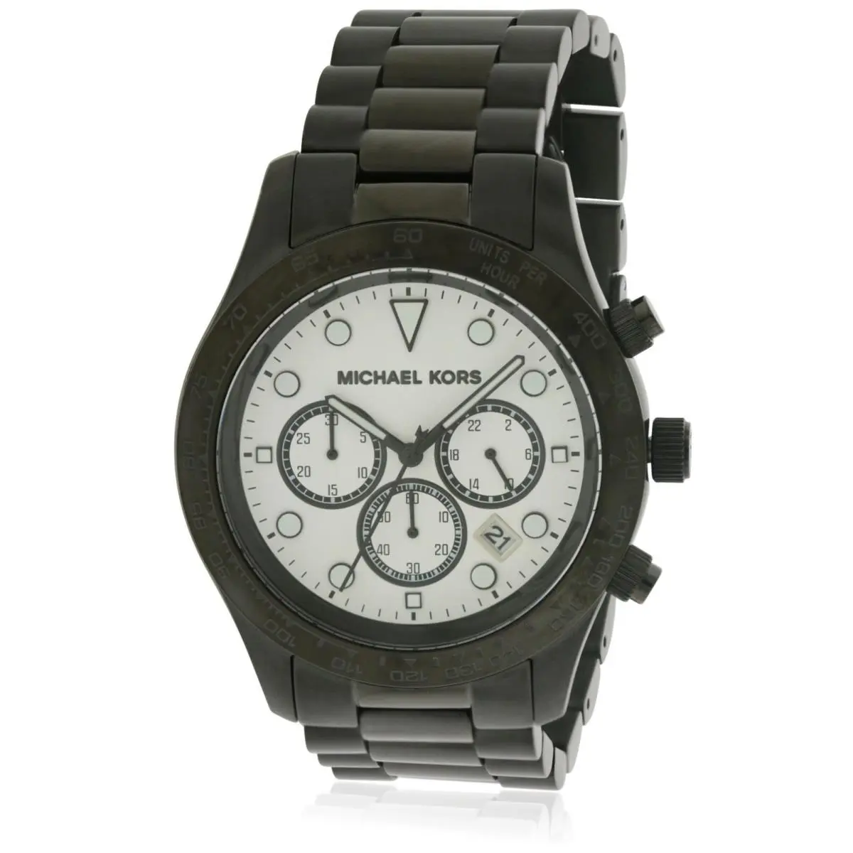 Michael Kors Watch Analog Dress Modern Quartz Unisex Date Chronograph MK6083