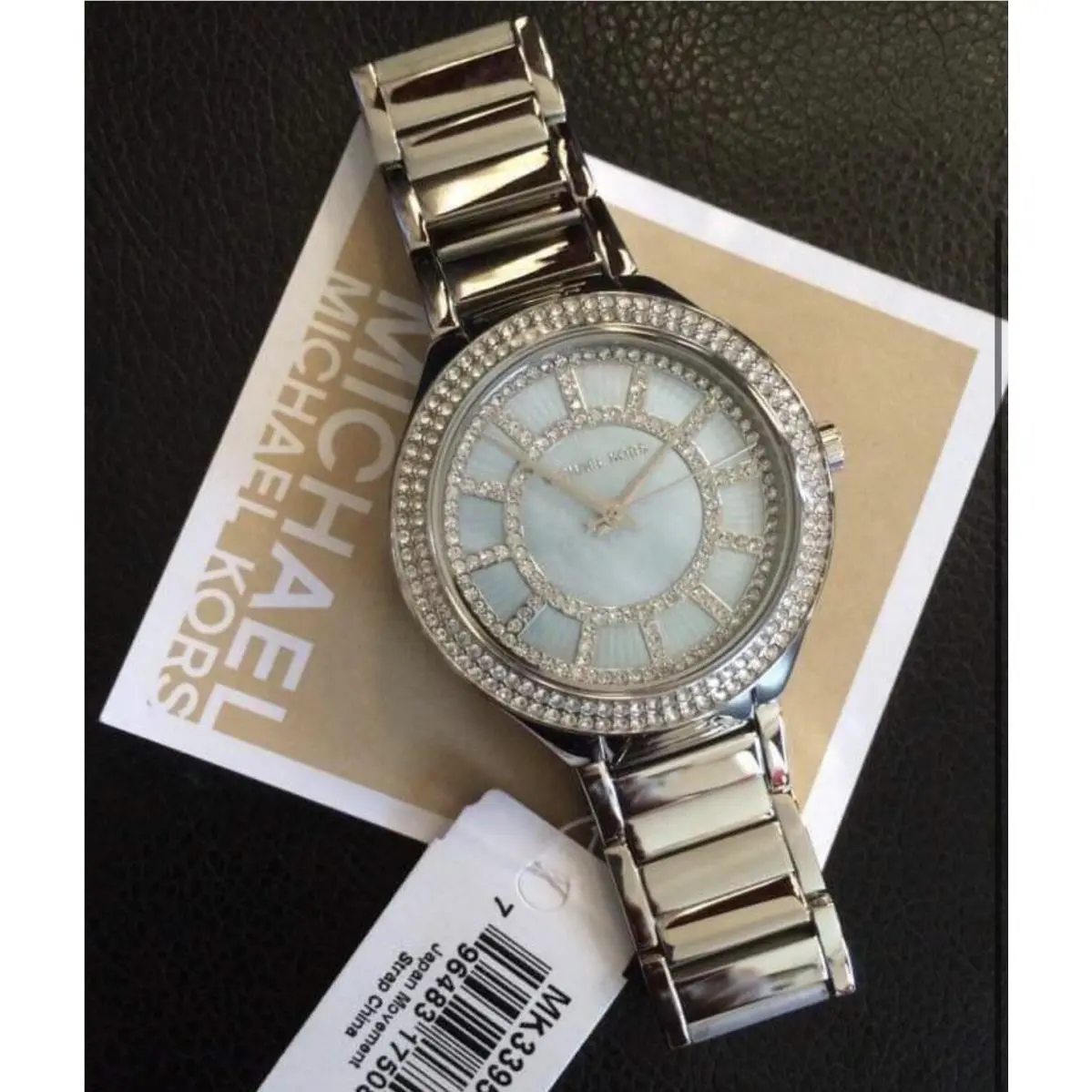 Kerry Womens Watch Crystals Blue Mother Pearl Dial MK3395 by Michael Kors