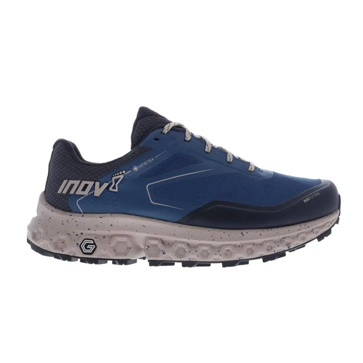 Inov8 Men`s Rocfly G 350 Gtx Blue/navy/taupe Shoes