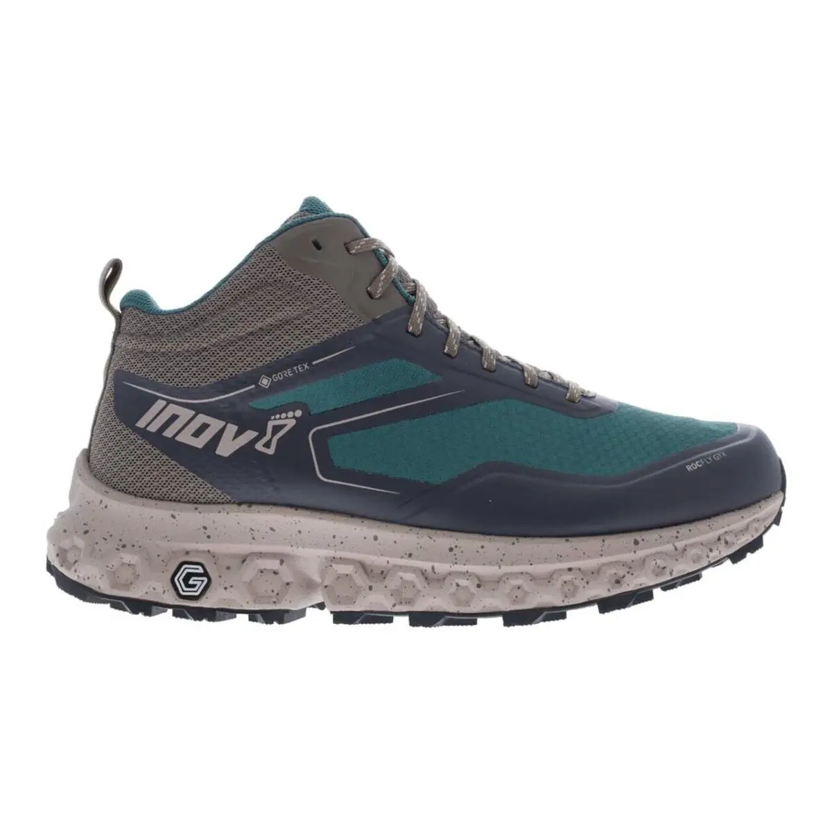 Inov8 Men`s Rocfly G 390 Gtx Pine/slate/taupe Boot