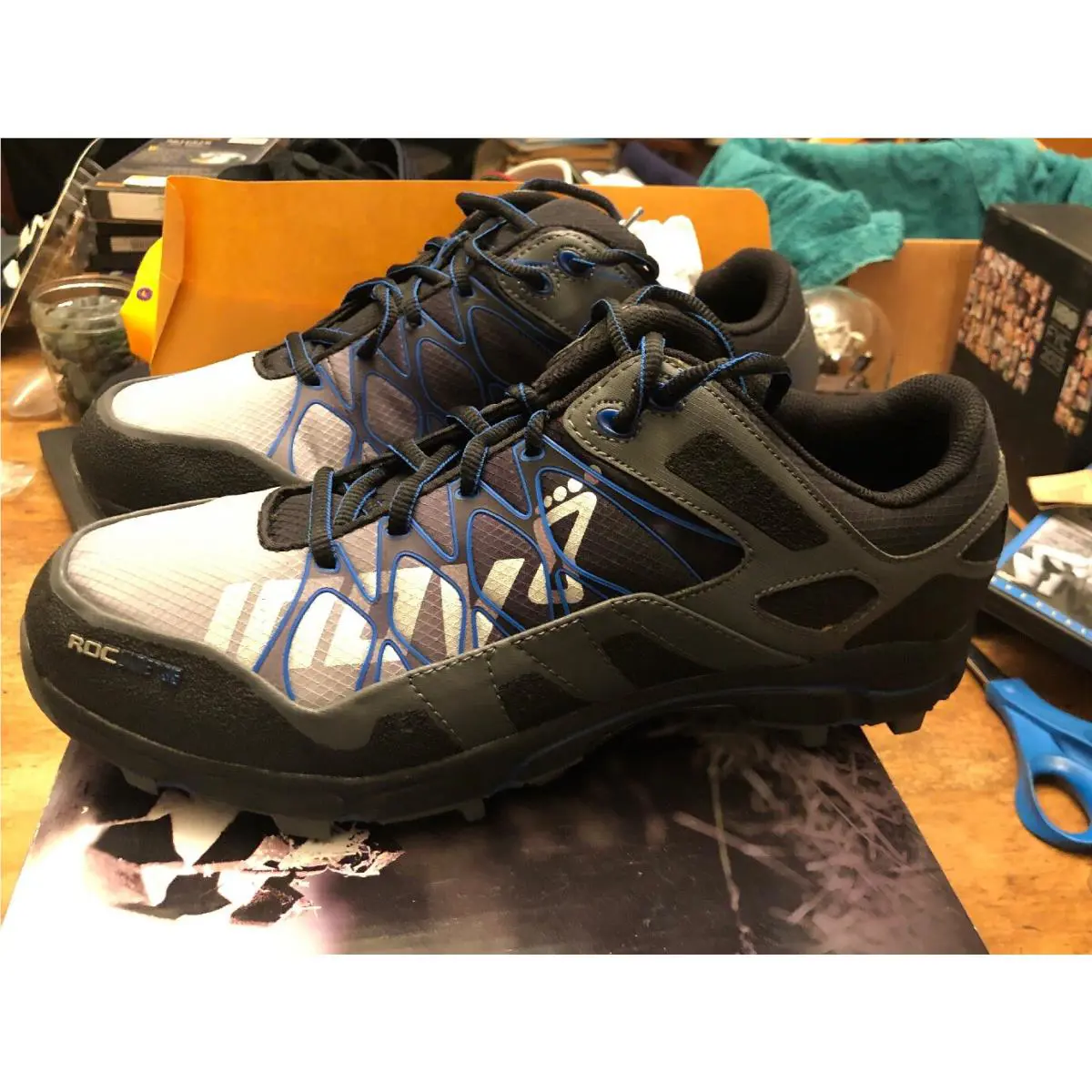 inov-8 shoes - Inov-8 - Grey/Black/Blue, Manufacturer: Grey/Black/Blue (UPC: 5050973446270) 0