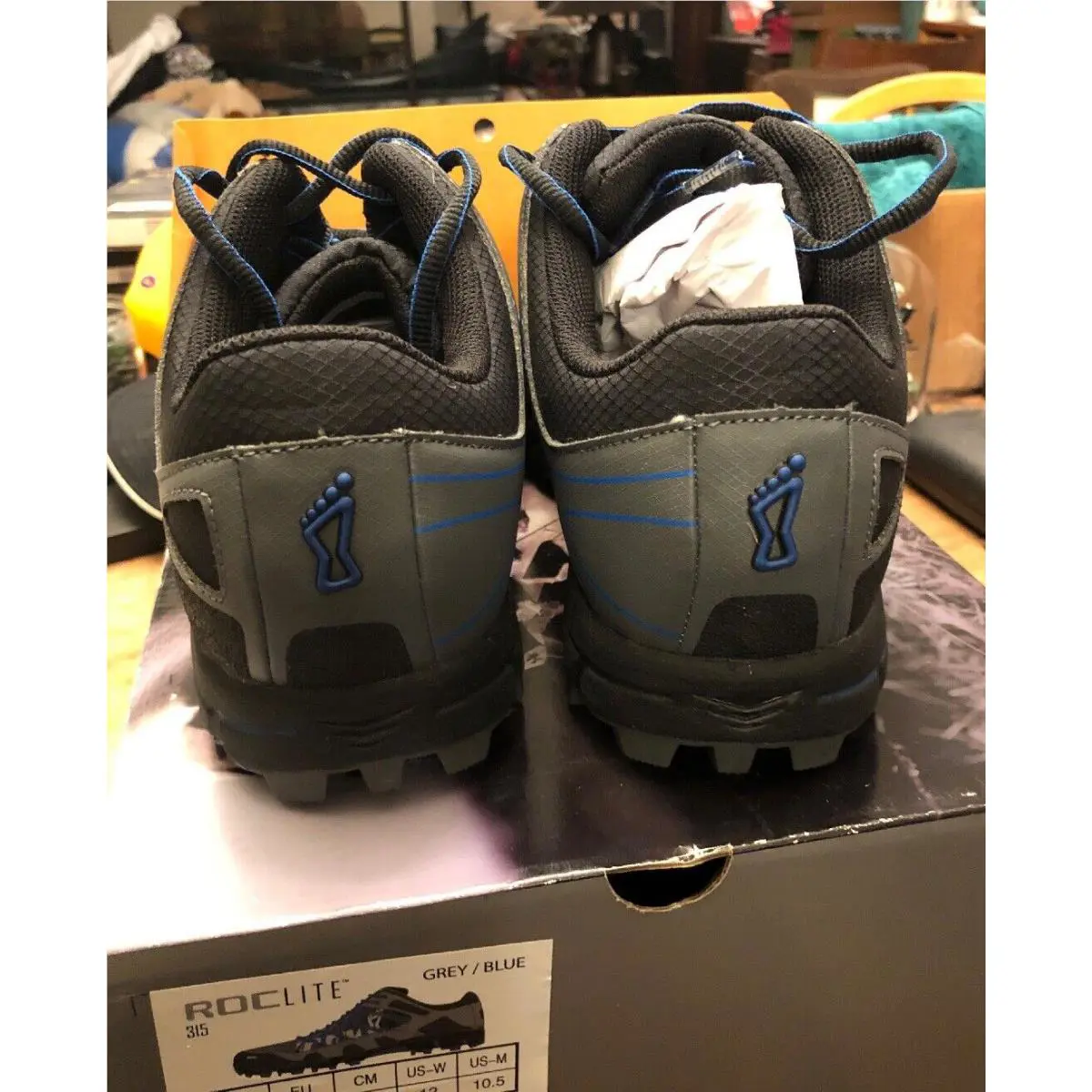 inov-8 shoes - Inov-8 - Grey/Black/Blue, Manufacturer: Grey/Black/Blue (UPC: 5050973446270) 2