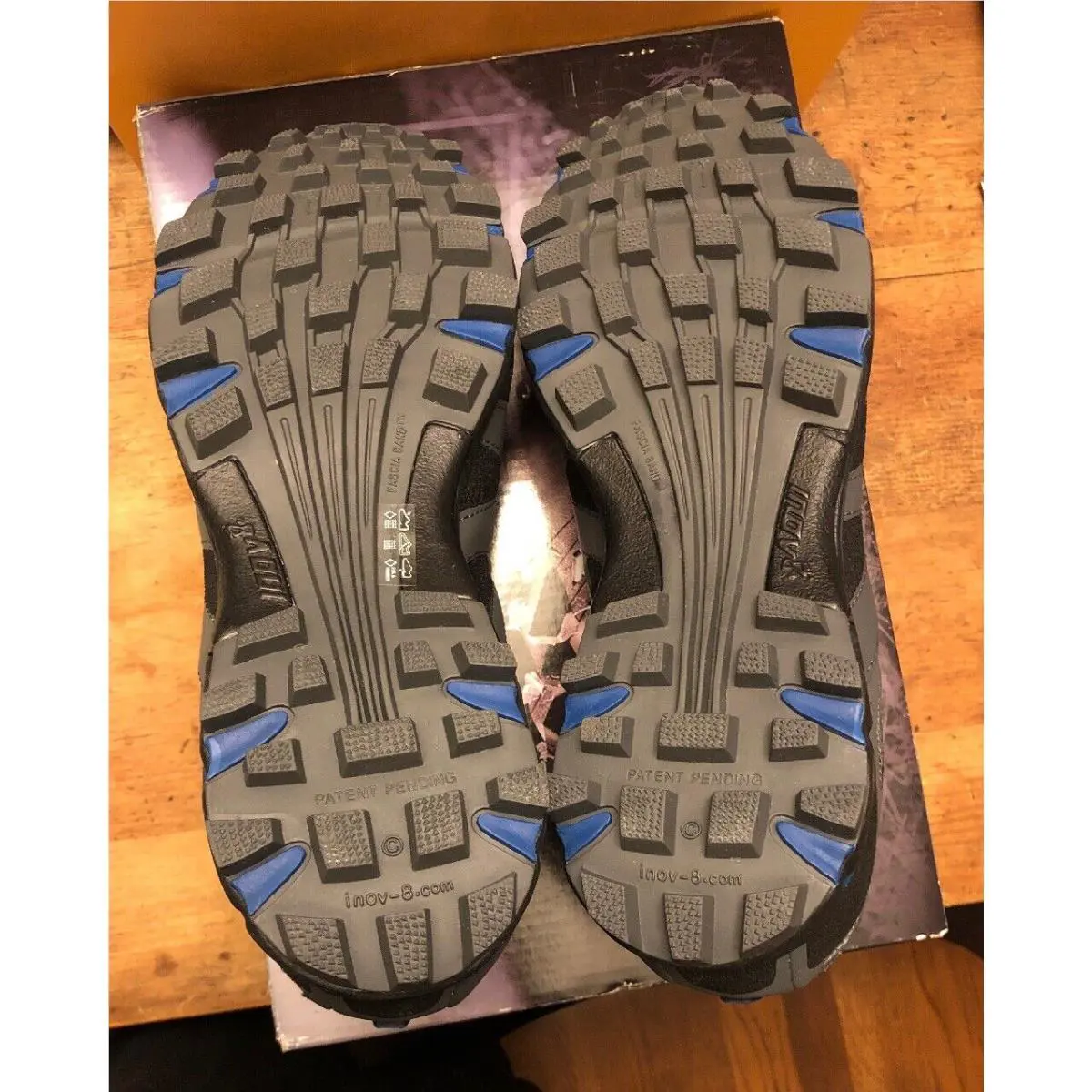 inov-8 shoes - Inov-8 - Grey/Black/Blue, Manufacturer: Grey/Black/Blue (UPC: 5050973446270) 5