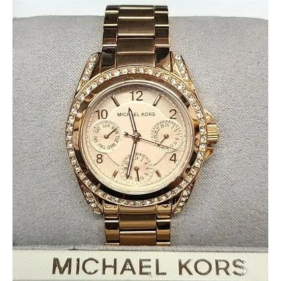 Michael Kors MK5613 Blair Rose Gold Dial Rose Gold Stainless Women`s Watch