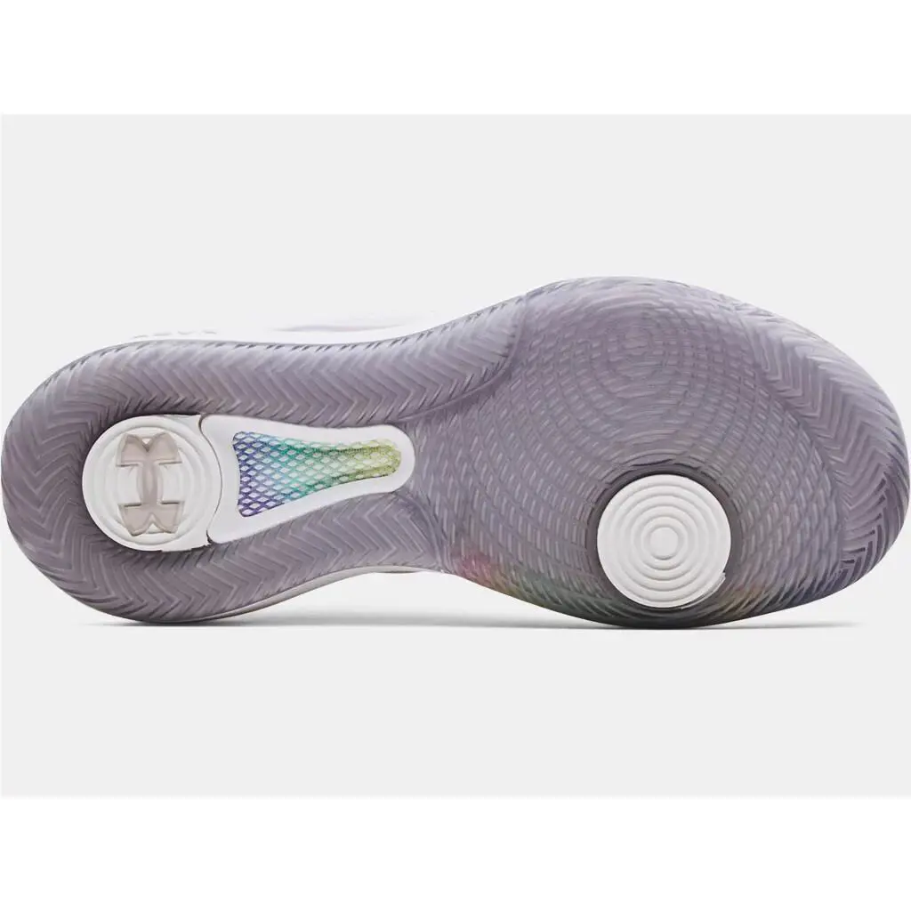 Under Armour shoes - Under Armour HVR Block City Elite - 3024043 - White/Breeze/Metallic Silver 2