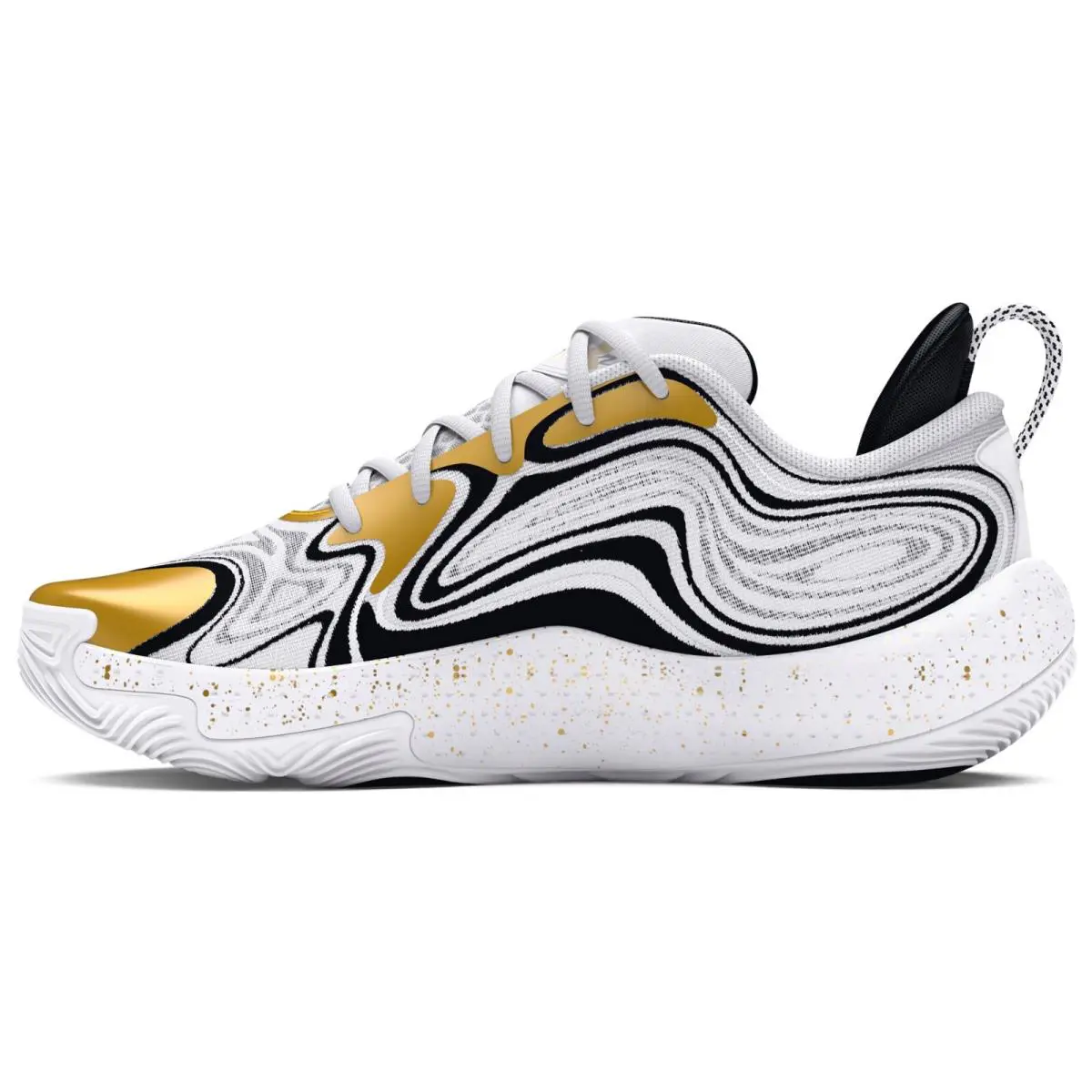 Under Armour shoes - Under Armour Spawn 6 - Spawn - 3027263100 - White / Black / Metallic Gold 0