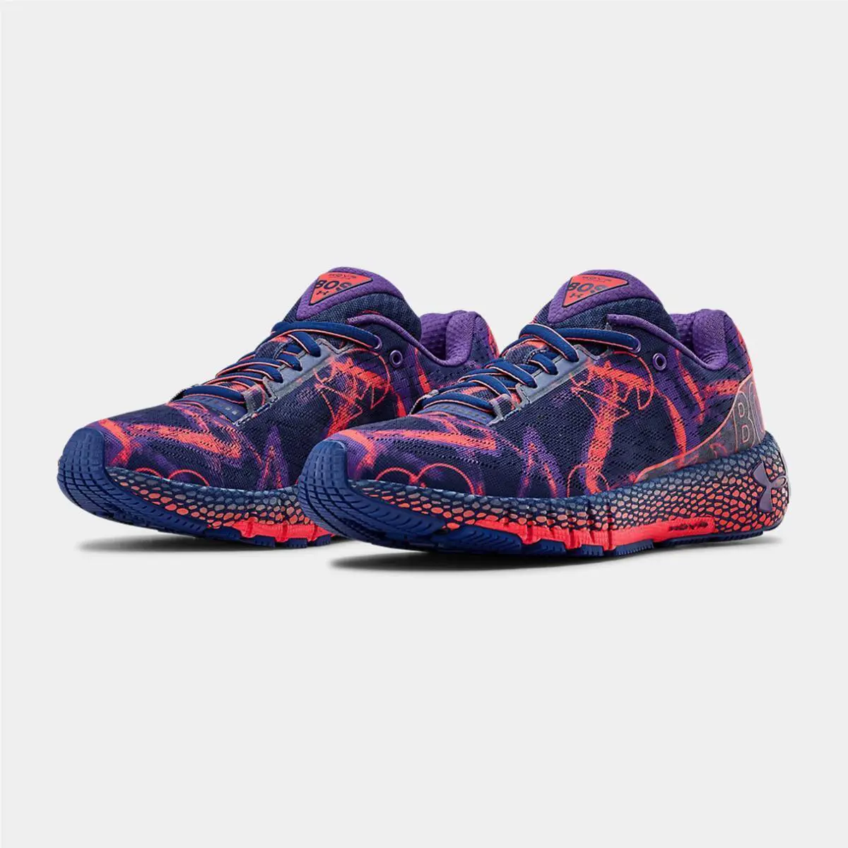 Under Armour shoes - UA HOVR MACHINA BOS - HOVR MACHINA BOS - 3023129-400 - Purple/Blue/Red 6