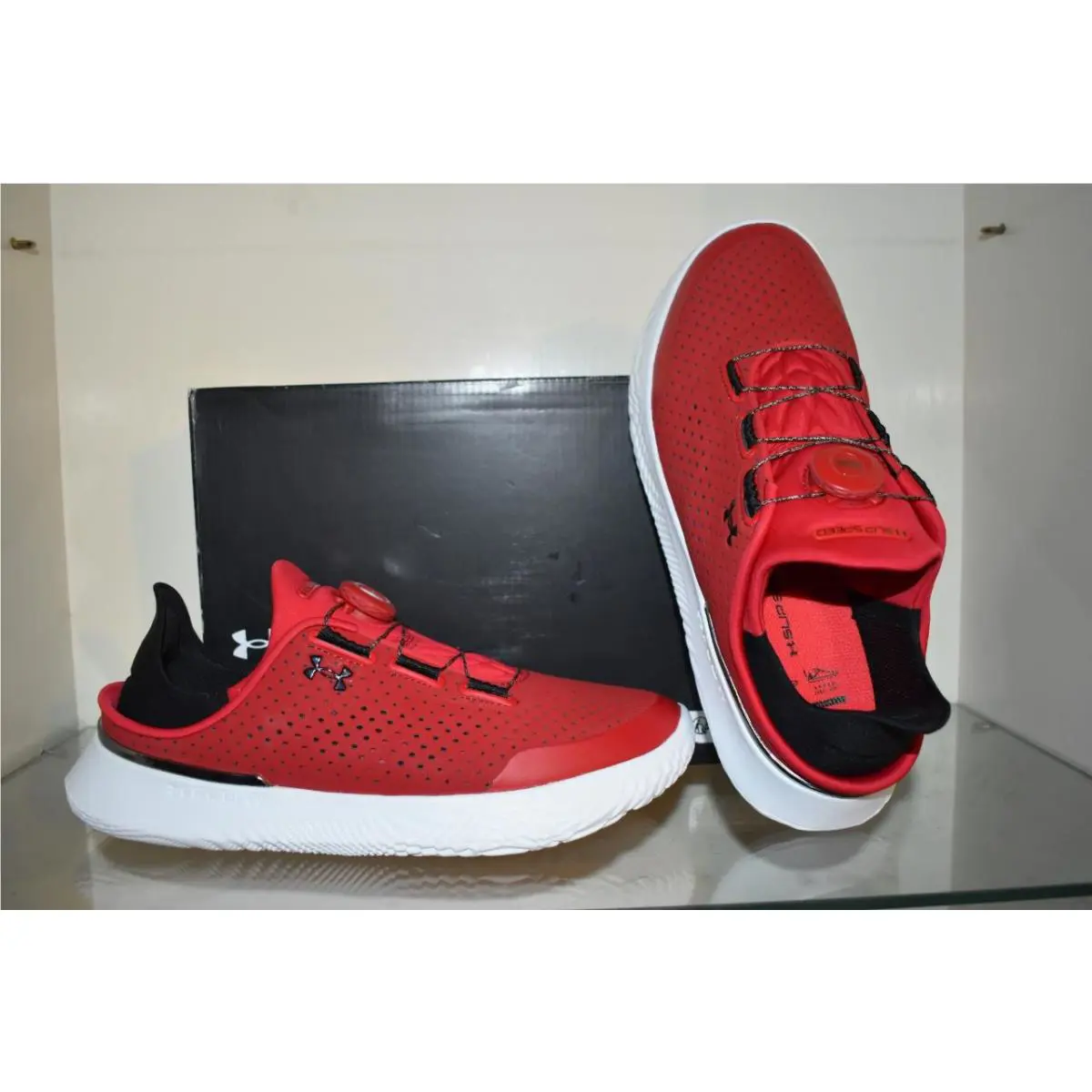 Under Armour shoes - Under Armour Men`s Slipspeed Training Shoes - 3026197 601 - Red 0
