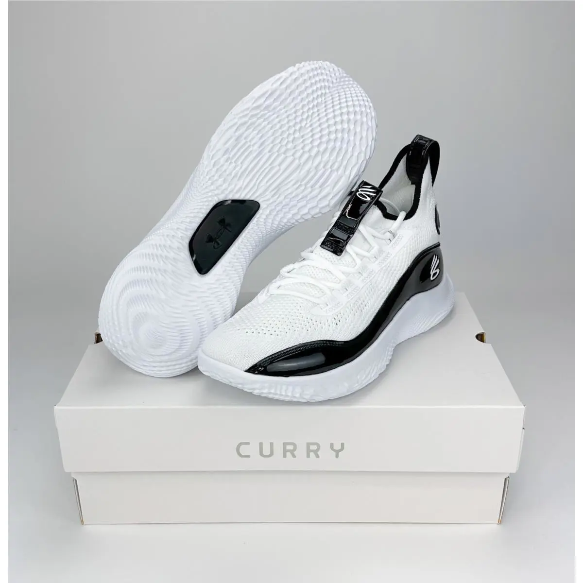 Under Armour shoes - Under Armour Team Curry 8 NM - 3024785 111 - White, 2: Black, 1: White 4