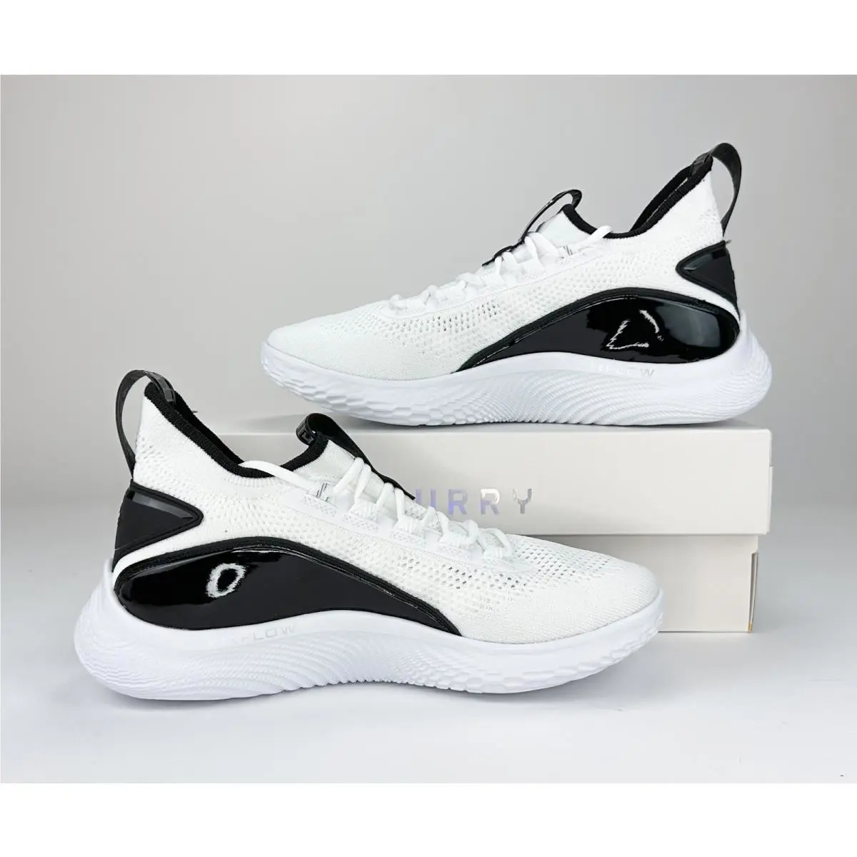 Under Armour shoes - Under Armour Team Curry 8 NM - 3024785 111 - White, 2: Black, 1: White 6