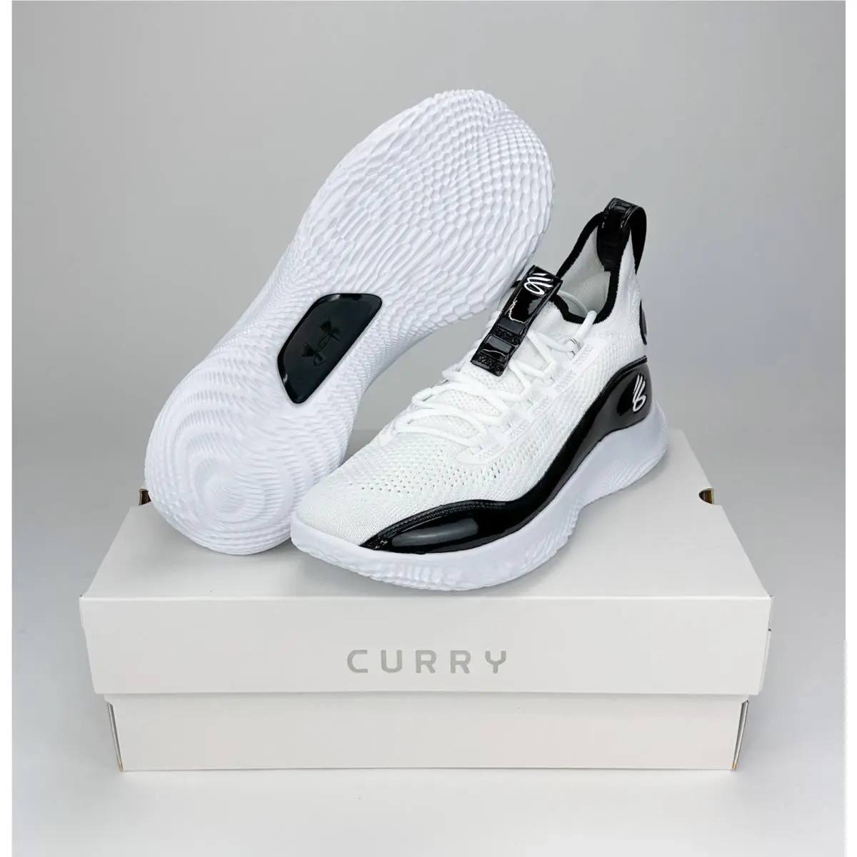 Under Armour shoes - Under Armour Team Curry 8 NM - 3024785 111 - White, 2: Black, 1: White 17